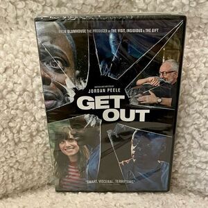 Get Out Jordan Peele Movie DVD (NWT)